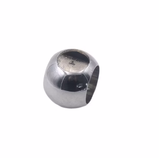 Cw617n Bola de latão cromado polido forjado