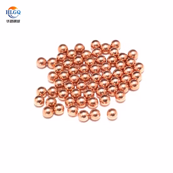 Atacado 4mm 6mm 8mm 10mm 99% puro sólido 20mm bola de latão grande bola de cobre